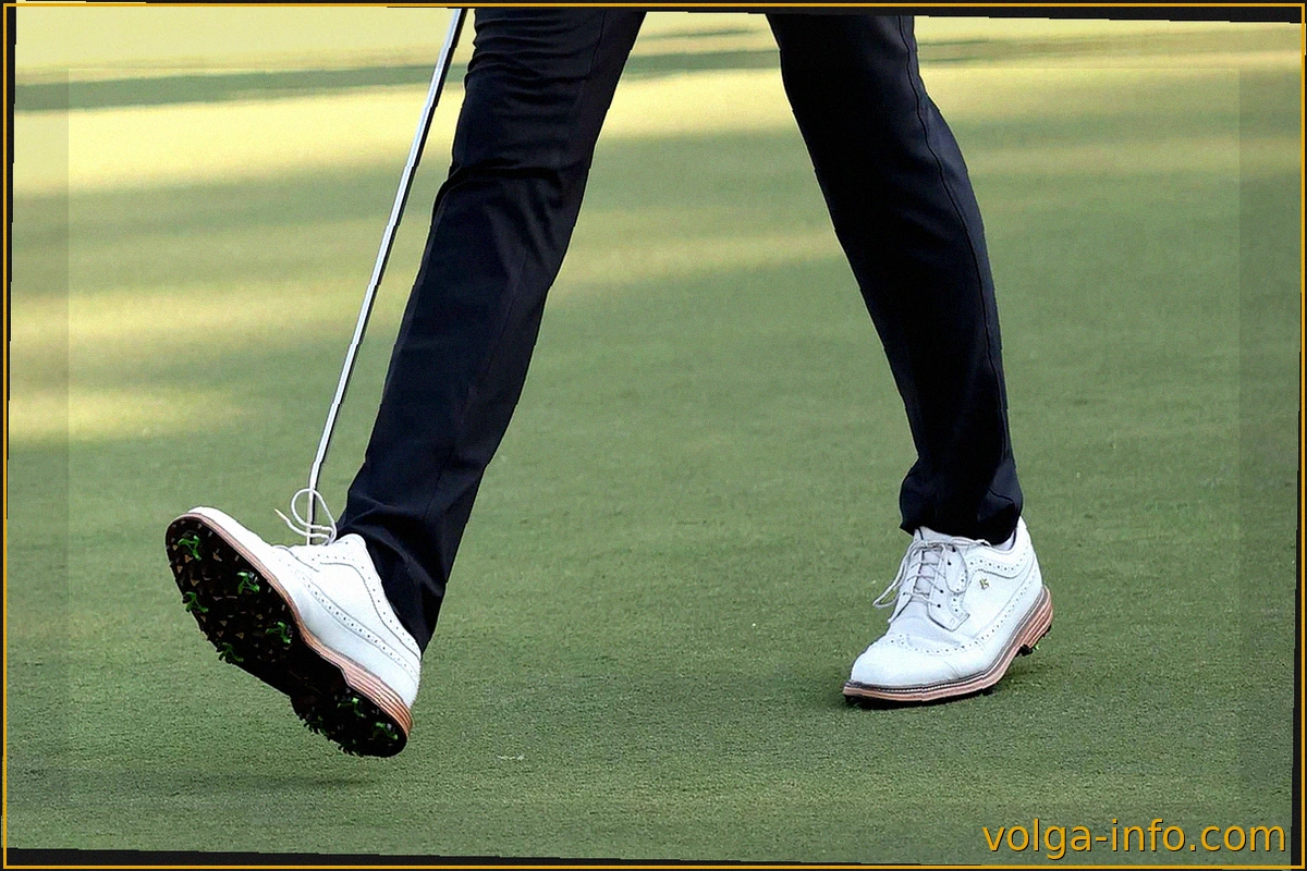 Майкл Бреннан продемонстрировал элегантность в гольф-ботинках FootJoy